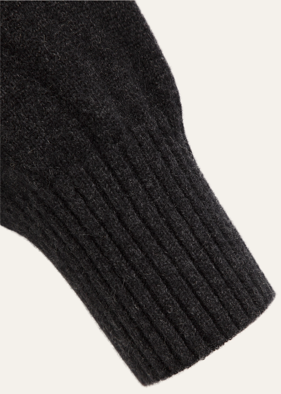 Джемпер из кашемира в графитовом оттенке